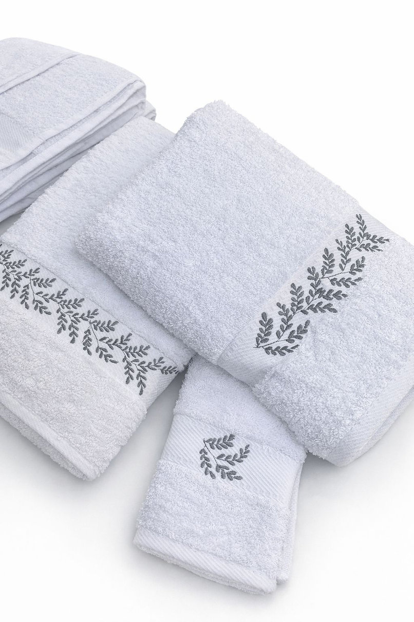 SET DE TOALLAS FLOR REAL - 1