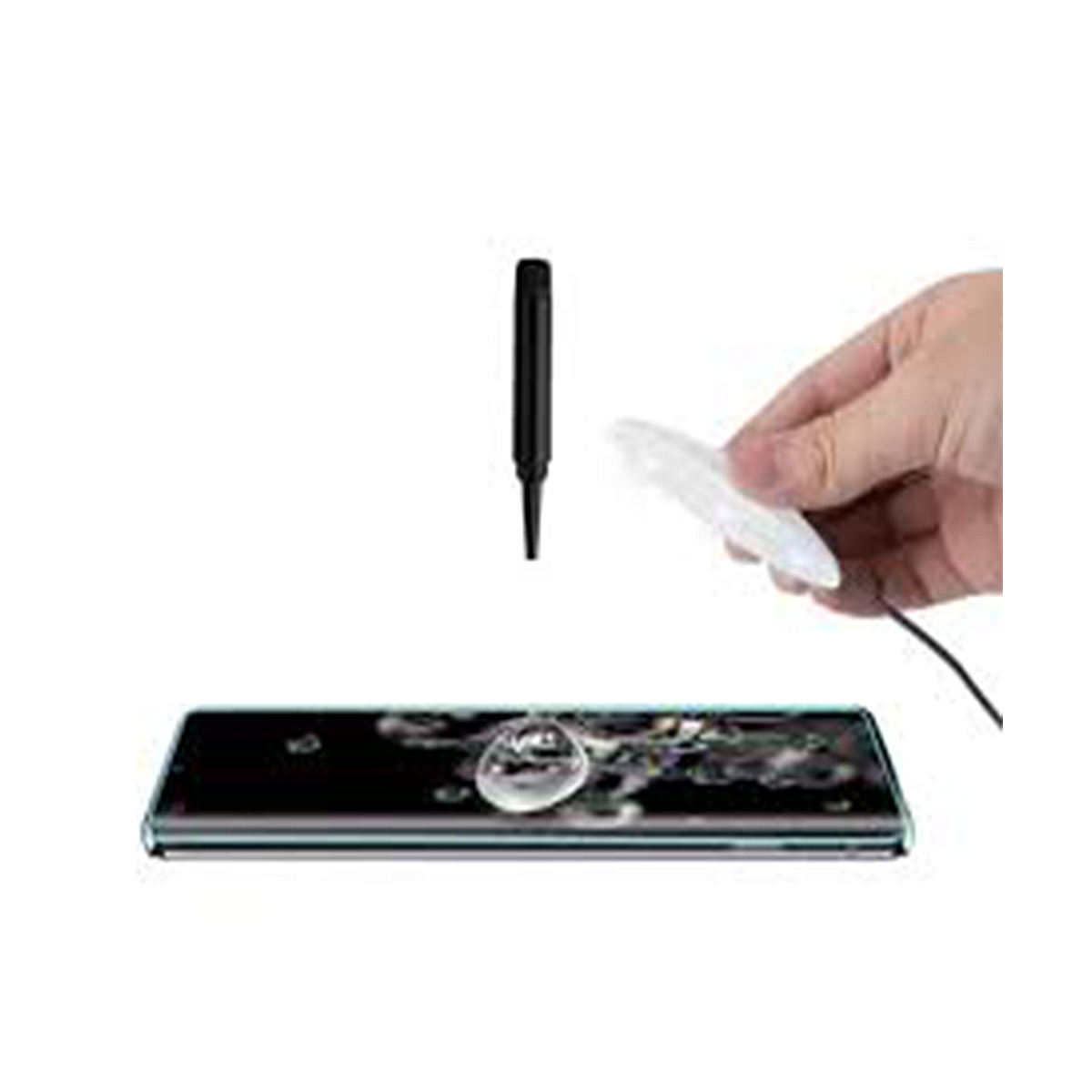 MICA DE VIDRIO UV PARA SAMSUNG S25 ULTRA TEMPLADO TRANSPARENTE - 2