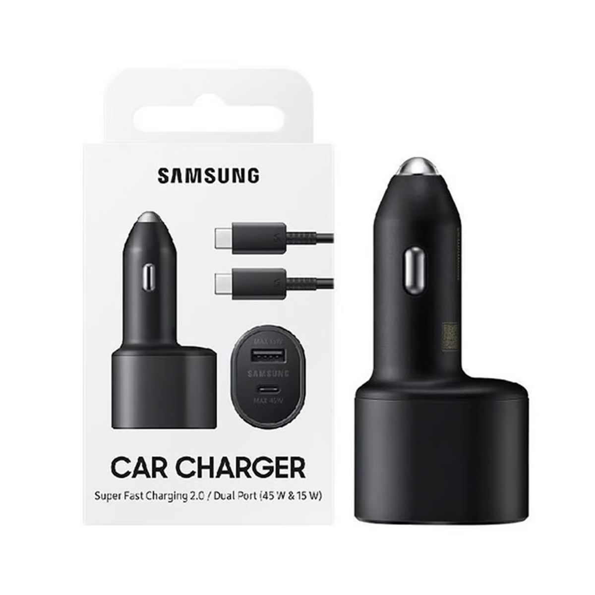 CARGADOR SAMSUNG 45W DE AUTO PARA GALAXY S25/S25 PLUS/ S25 ULTRA - 2