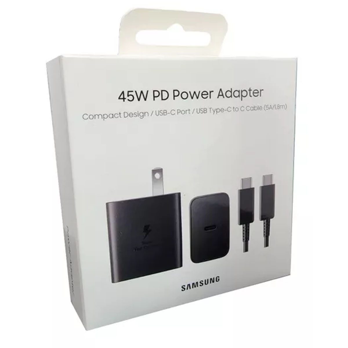 CARGADOR SAMSUNG 45W PARA GALAXY S25 ULTRA CABLE 1.8 MEROS - 2