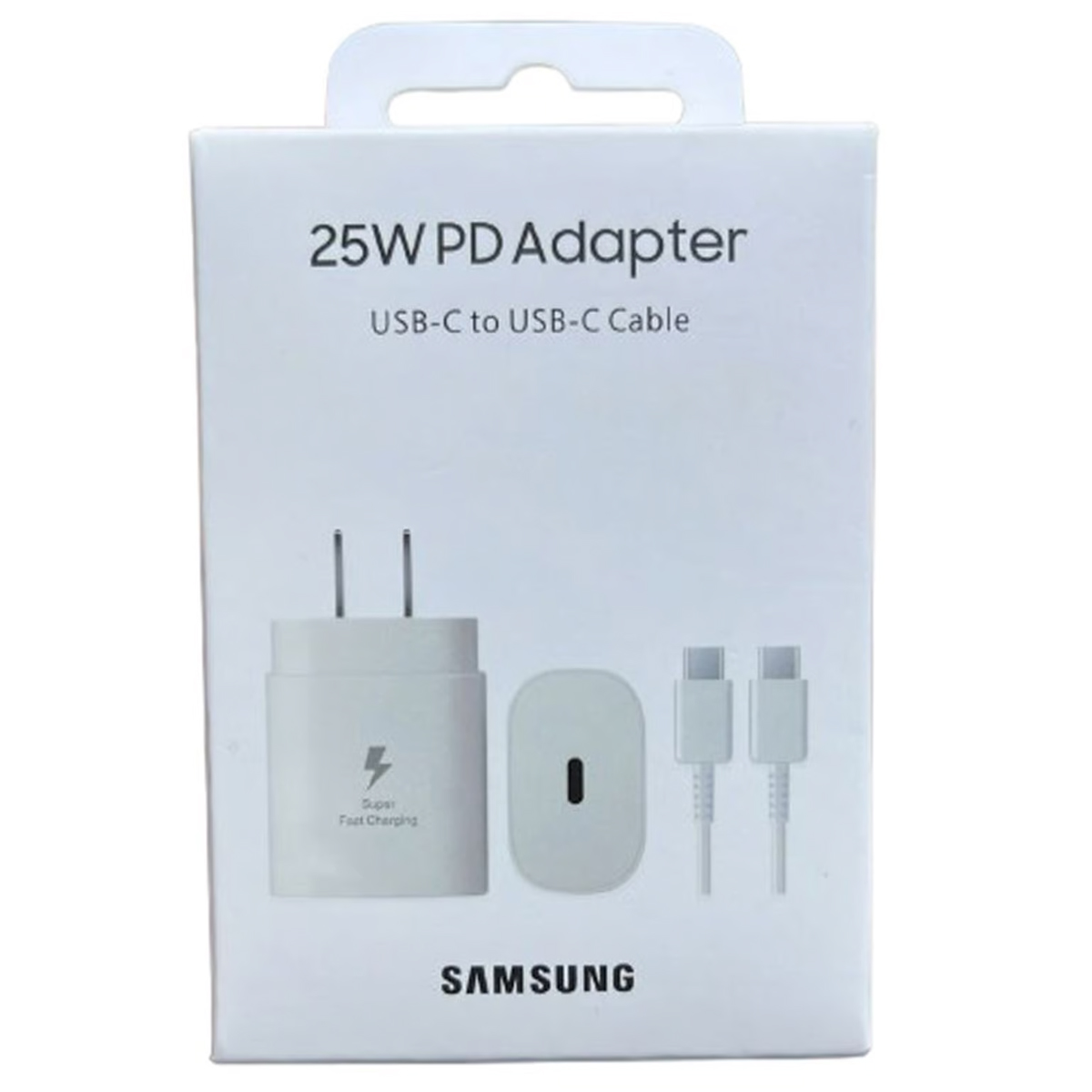 CARGADOR SAMSUNG 25W CABLE TIPO-C GALAXY S25 PLUS - BLANCO - 3
