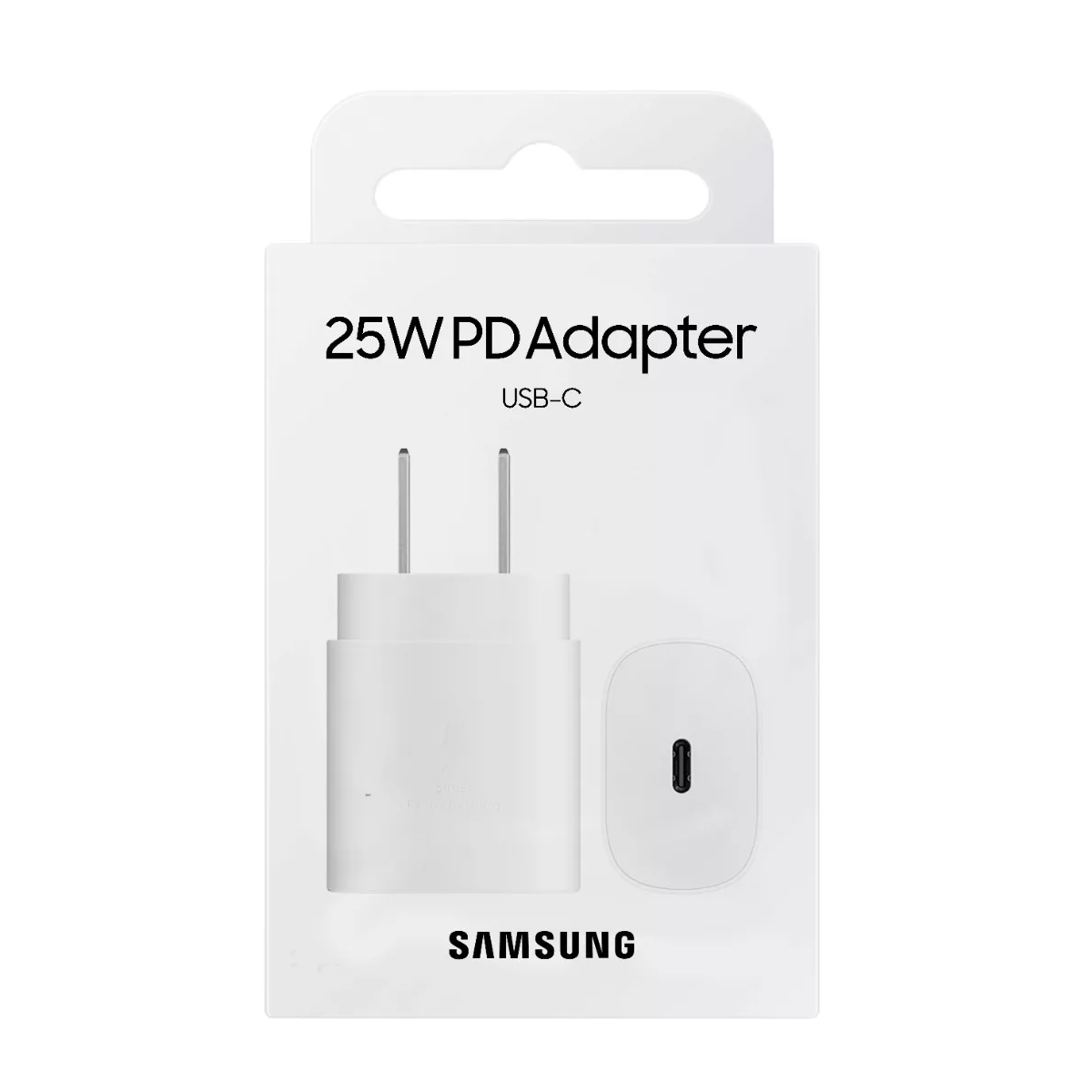 ADAPTADOR SAMSUNG 25W CARGADOR RÁPIDO PARA GALAXY S25 PLUS - BLANCO - 1