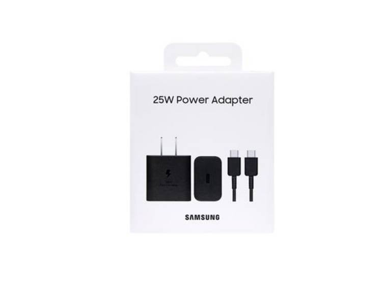 CARGADOR SAMSUNG 25W PARA GALAXY TAB S6 LITE P610 P615 NEGRO - 1