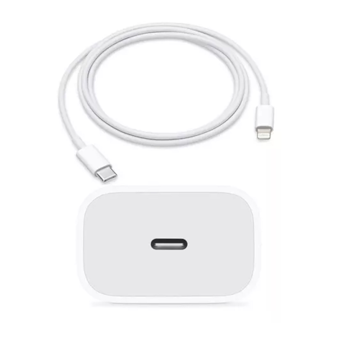 CARGADOR 18W + CABLE USB-C PARA IPHONE 12 PRO MAX - 4