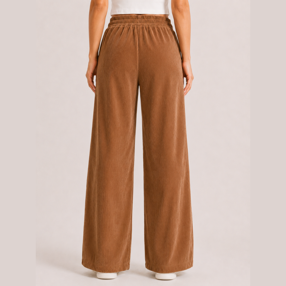 PANTALÓN MUJER ROSUE CORDUROY ELEGANTE - 2