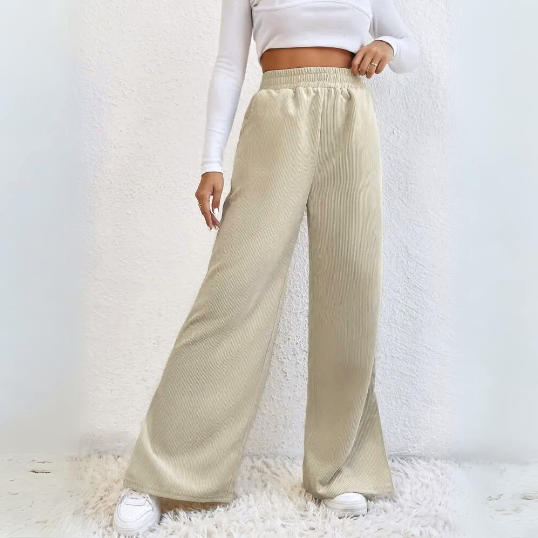 PANTALÓN MUJER ROSUE CORDUROY ELEGANTE - 3