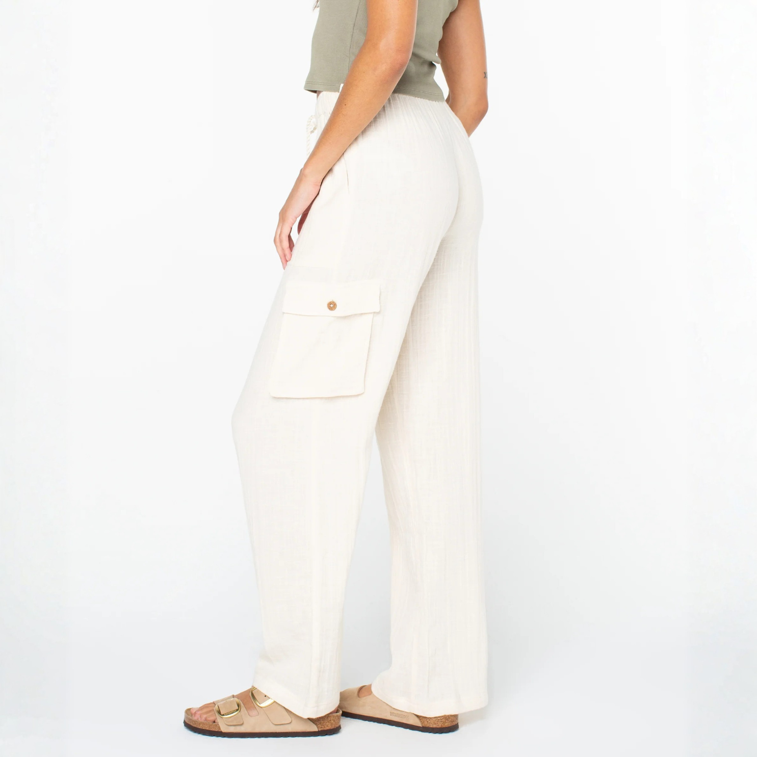 PANTALÓN MUJER CARGO WAFER SOHANA - 1