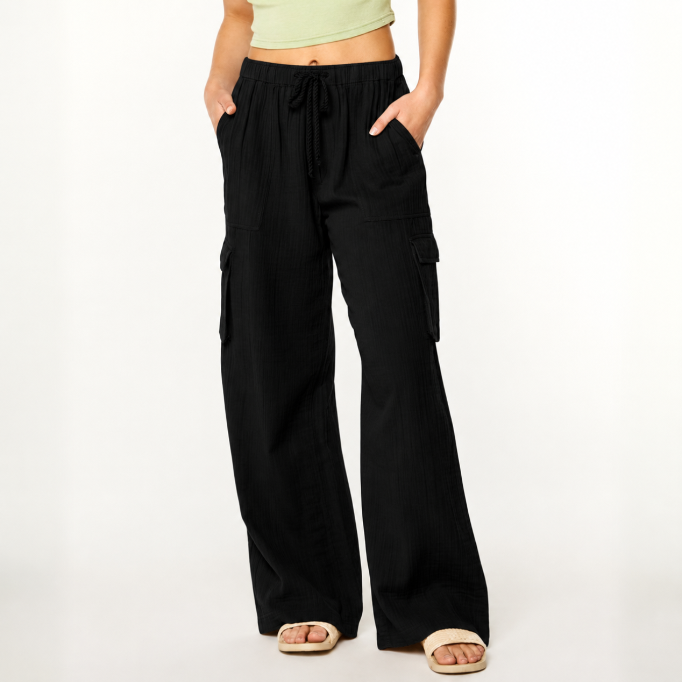 PANTALÓN MUJER CARGO WAFER SOHANA - 2