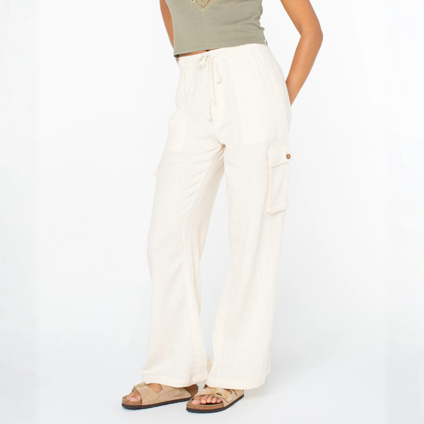 PANTALÓN MUJER CARGO WAFER SOHANA - 4