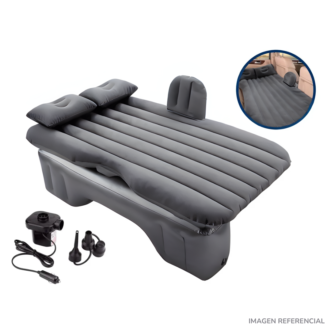 COLCHÓN CAMA INFLABLE PARA ASIENTO TRASERO AUTOMÓVIL - 1