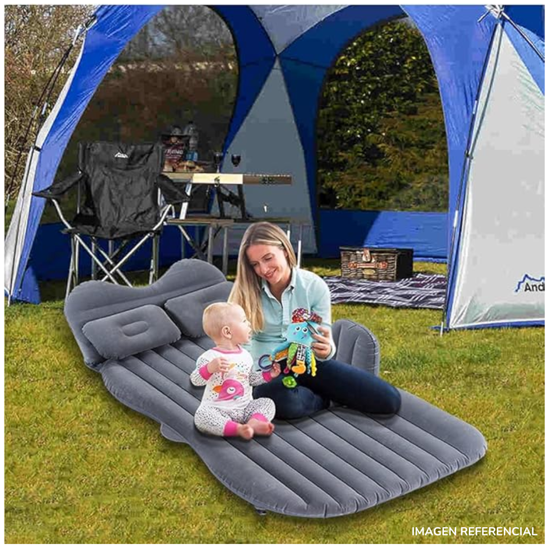 COLCHÓN CAMA INFLABLE PARA ASIENTO TRASERO AUTOMÓVIL - 3