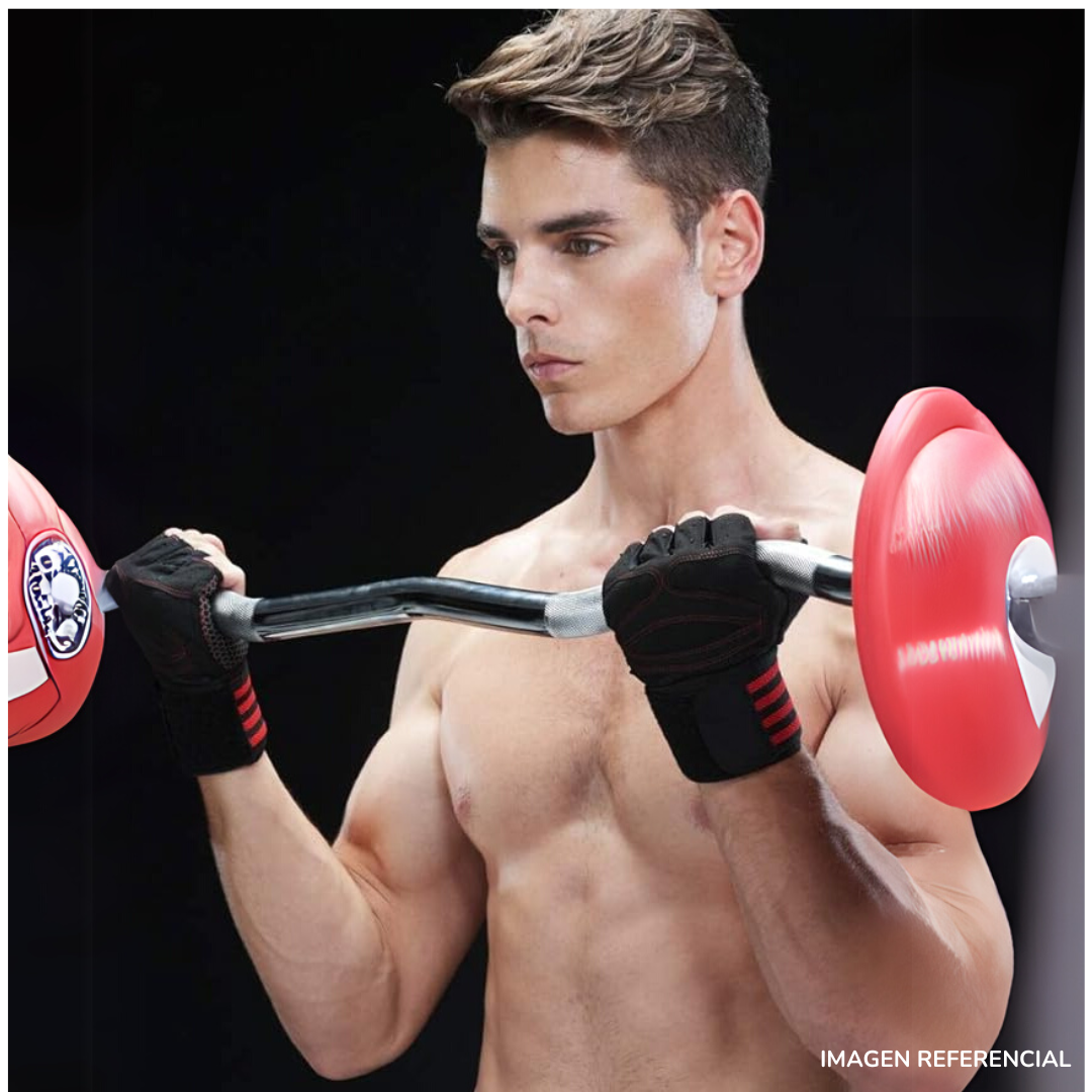GUANTES DEPORTIVOS  MUÑEQUERA FITNESS - 2