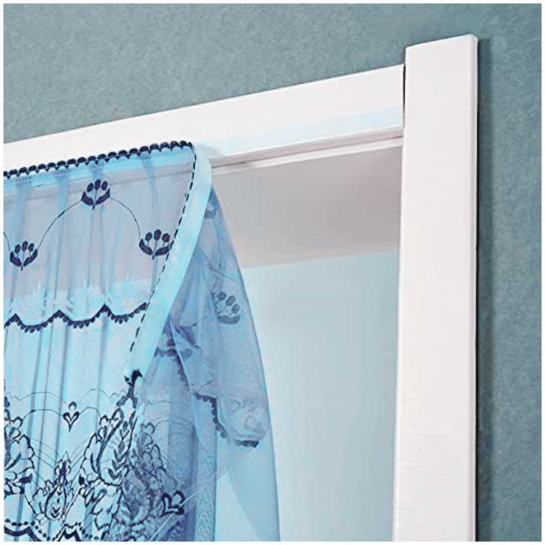 CORTINA MOSQUITERA CON PEGA-PEGA 100X200 CM - 2