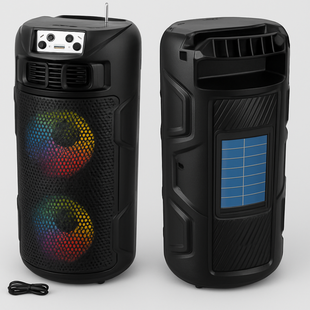 PARLANTE SOLAR BLUETOOTH PORTÁTIL - 1