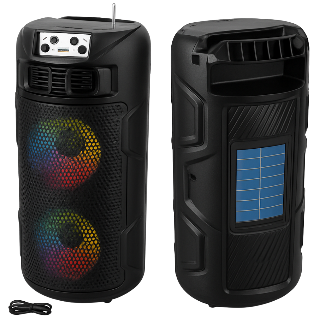 PARLANTE SOLAR BLUETOOTH PORTÁTIL - 2