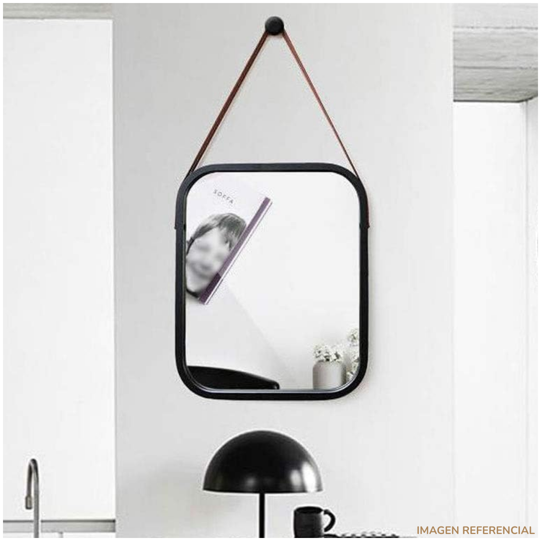 ESPEJO DECORATIVO RECTANGULAR DE TOCADOR COLGANTE - 1