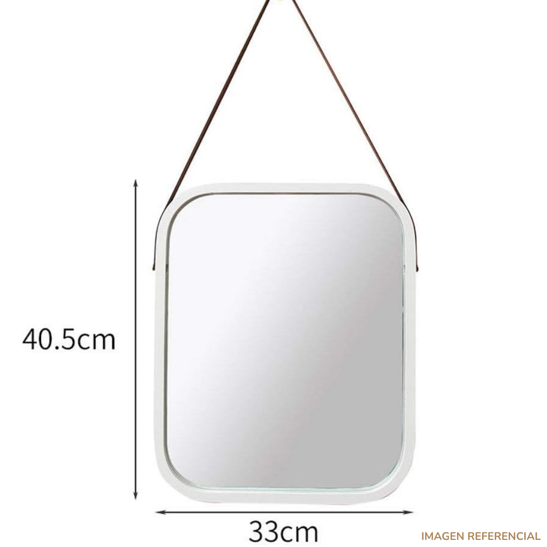 ESPEJO DECORATIVO RECTANGULAR DE TOCADOR COLGANTE - 2
