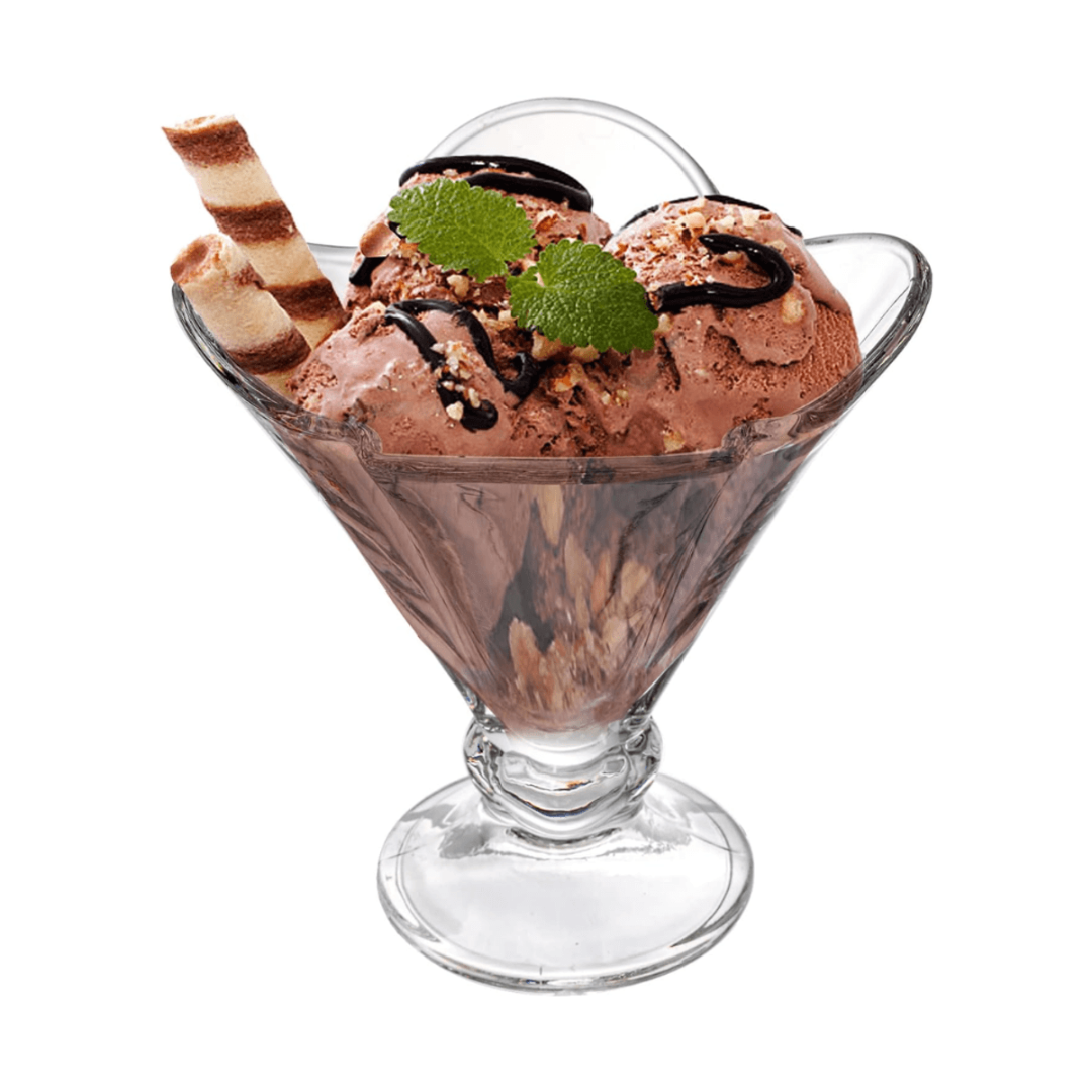 SET X6 COPAS DE POSTRES HELADOS BEBIDAS - 5