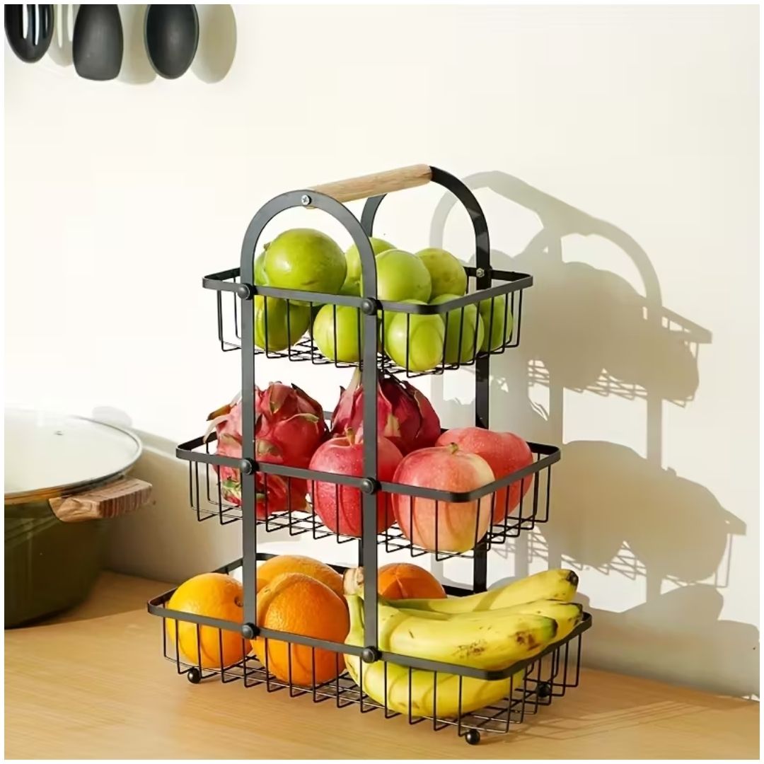 ORGANIZADOR PARA FRUTAS Y VERDURAS 2 NIVELES - 4