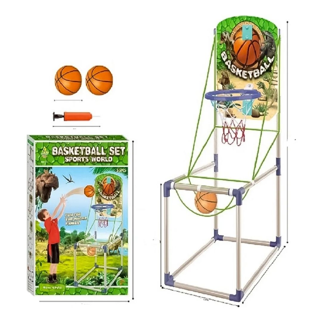 JUEGO DE BALONCESTO BASKET Y FUTBOL 2 EN 1 - 1