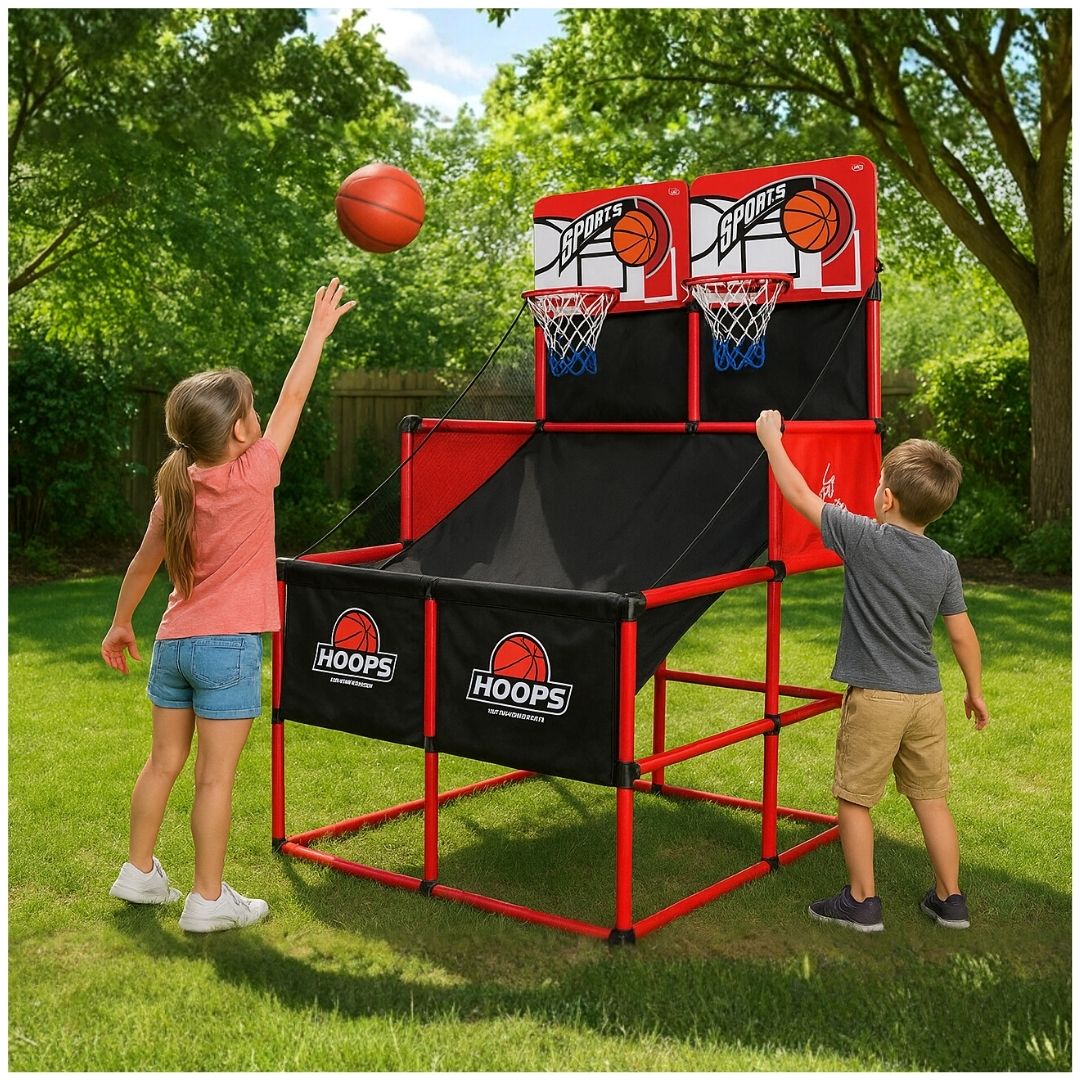 JUEGO DE BALONCESTO BASKET CON PELOTA - 1