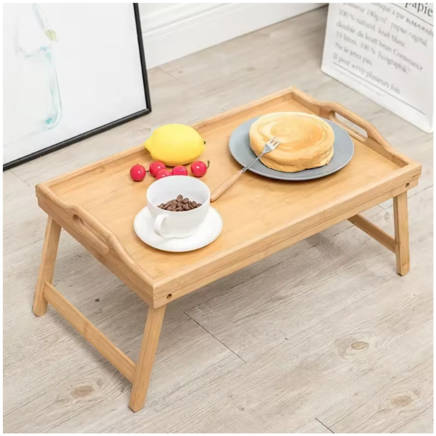 BANDEJA DE DESAYUNO BAMBÚ 45 CM X 25 CM - 1