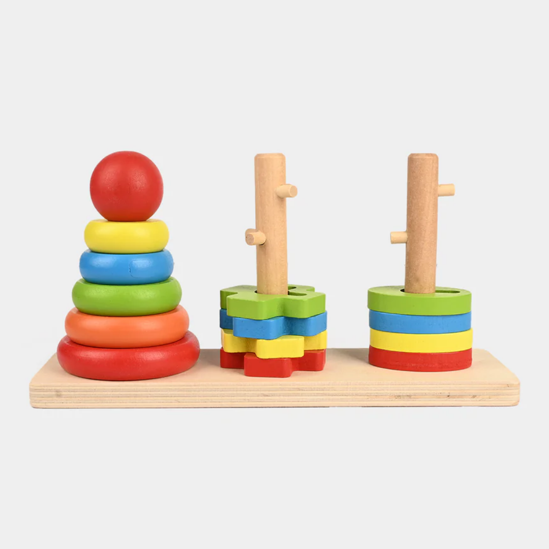 JUGUETE DIDÁCTICO DE MADERA PARA NIÑOS - 5