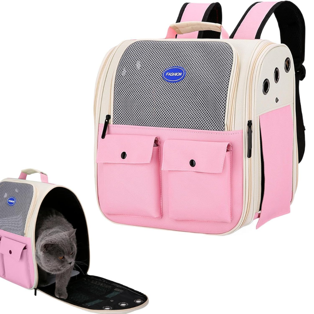 MOCHILA TRANSPORTADORA PARA MASCOTAS - 1
