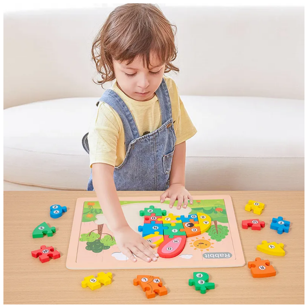 ROMPECABEZA DIDÁCTICO ANIMALITOS PARA NIÑOS - 4
