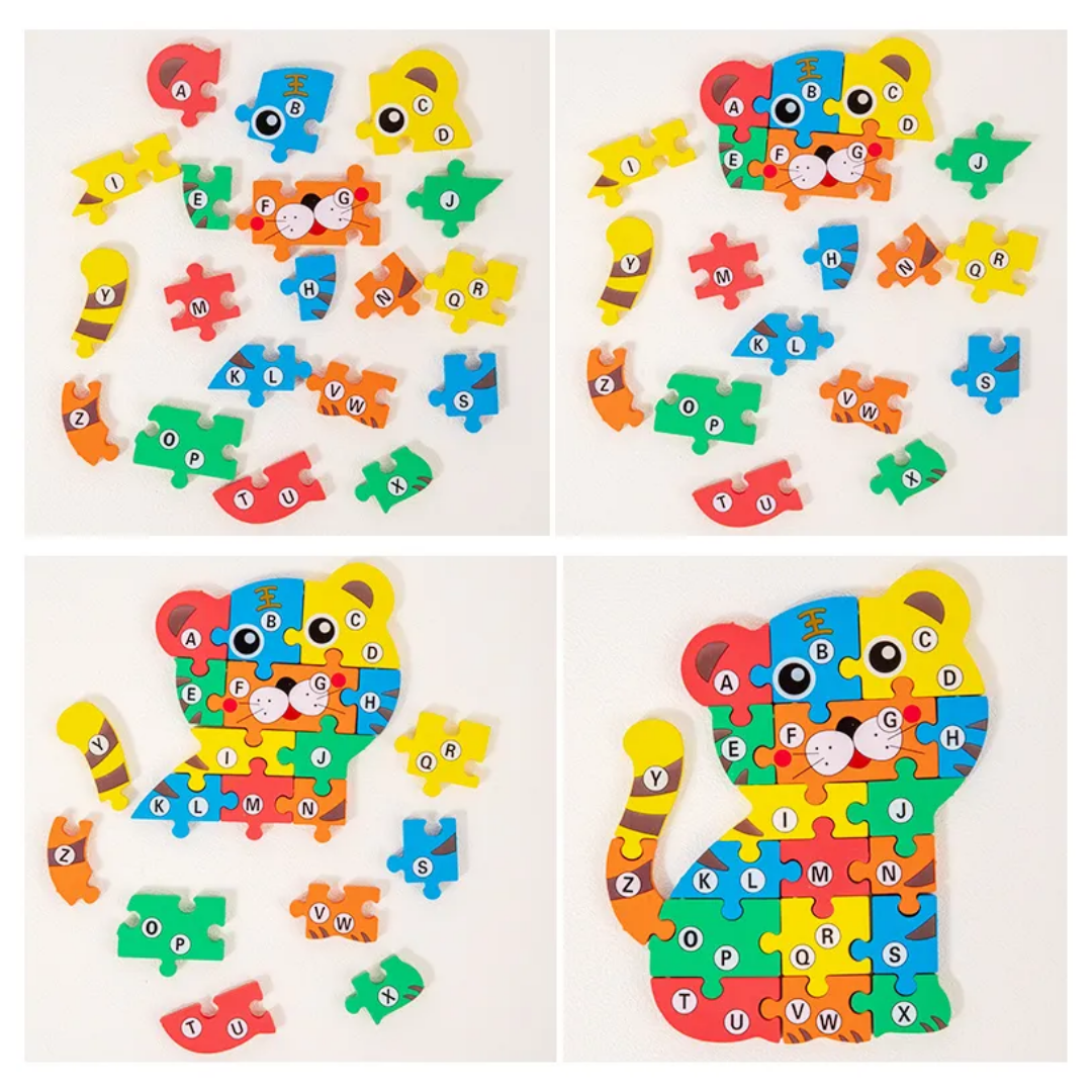 ROMPECABEZA DIDÁCTICO ANIMALITOS PARA NIÑOS - 5