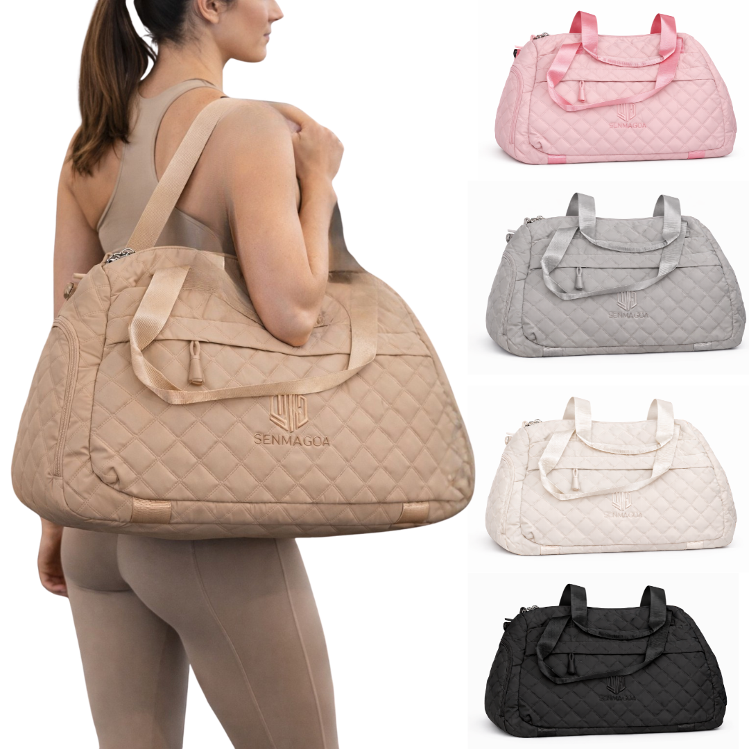 BOLSO DEPORTIVO ACOLCHADO MUJER GIMNASIO AMPLIO Y MULTIFUNCIONAL - 1