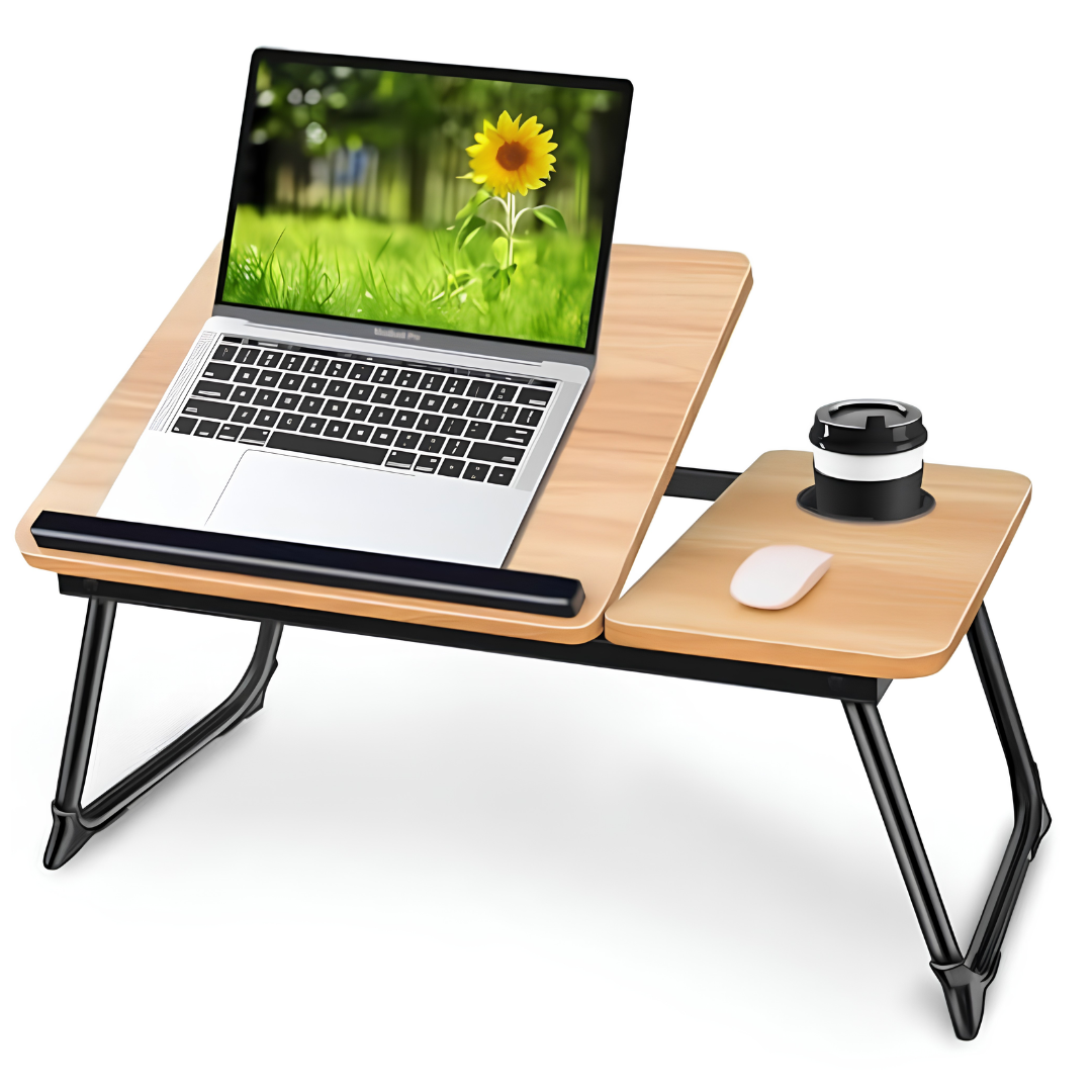 ESCRITORIO PLEGABLE PARA LAPTOP MESA PORTÁTIL MULTIFUNCIONAL - 1