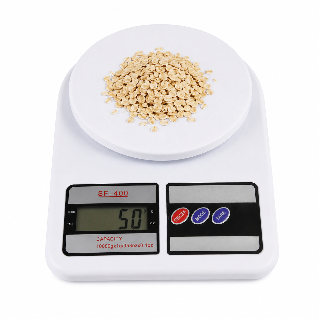 BALANZA DIGITAL DE COCINA DE ALTA PRECISIÓN CON FUNCIÓN TARE Y PANTALLA LCD - 2