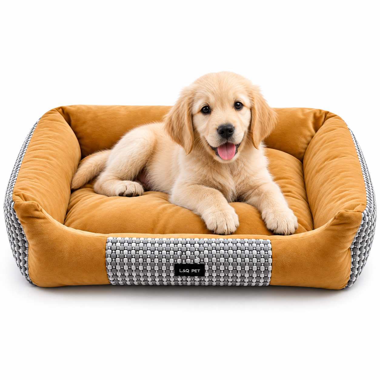 CAMA ACOLCHADA PARA MASCOTAS PERROS Y GATOS - 5