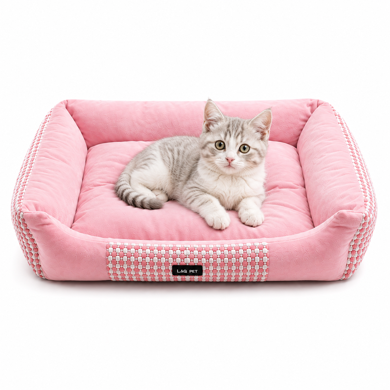 CAMA ACOLCHADA PARA MASCOTAS PERROS Y GATOS - 6