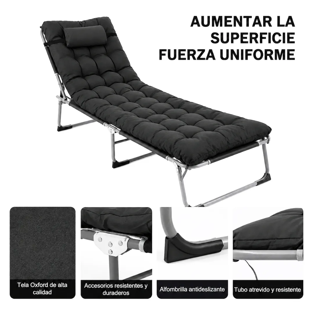SILLA RECLINABLE PLEGABLE 4 POSICIONES - 2
