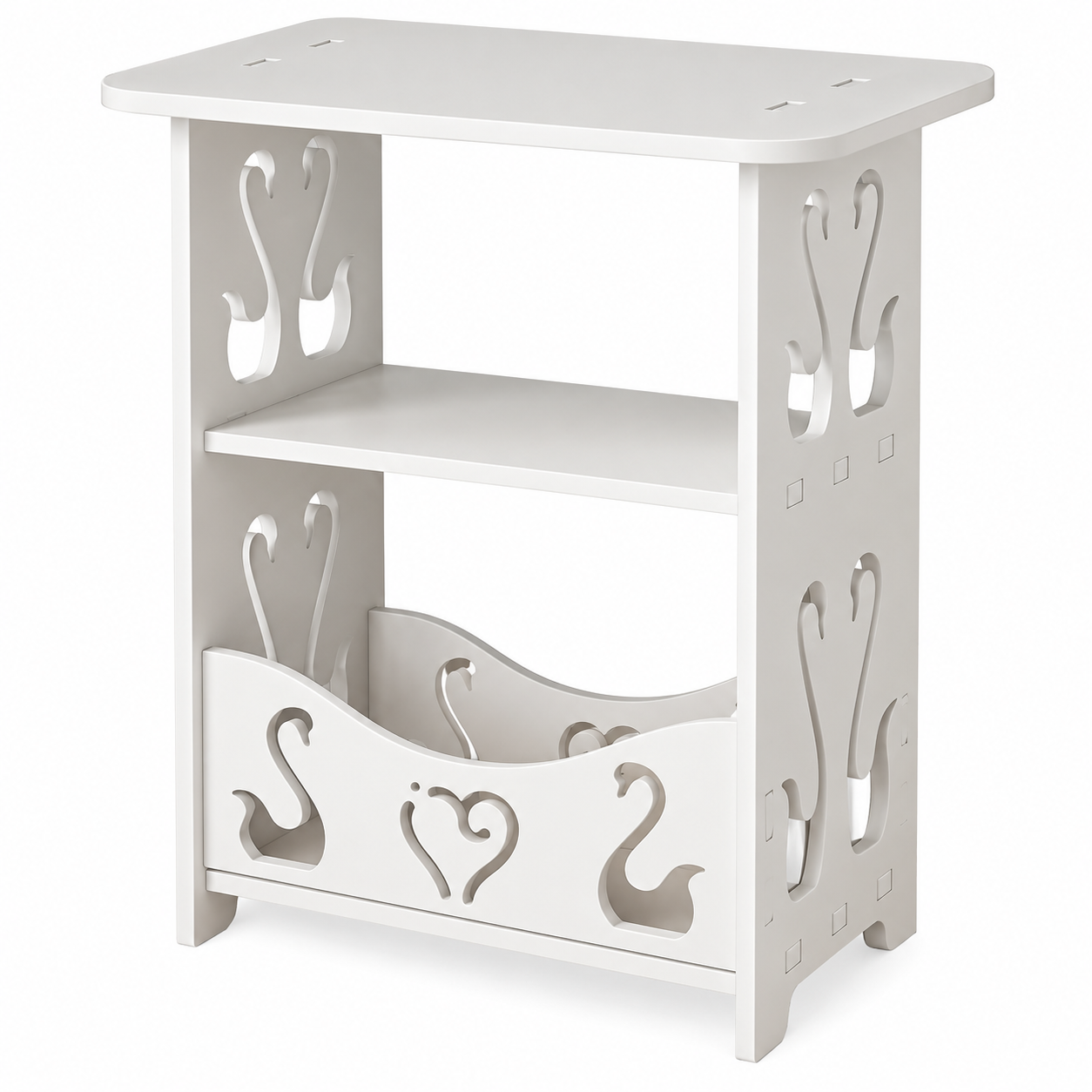 MUEBLE ORGANIZADOR ARMABLE CON REPISAS 36 X 24 X 40 CM - 1