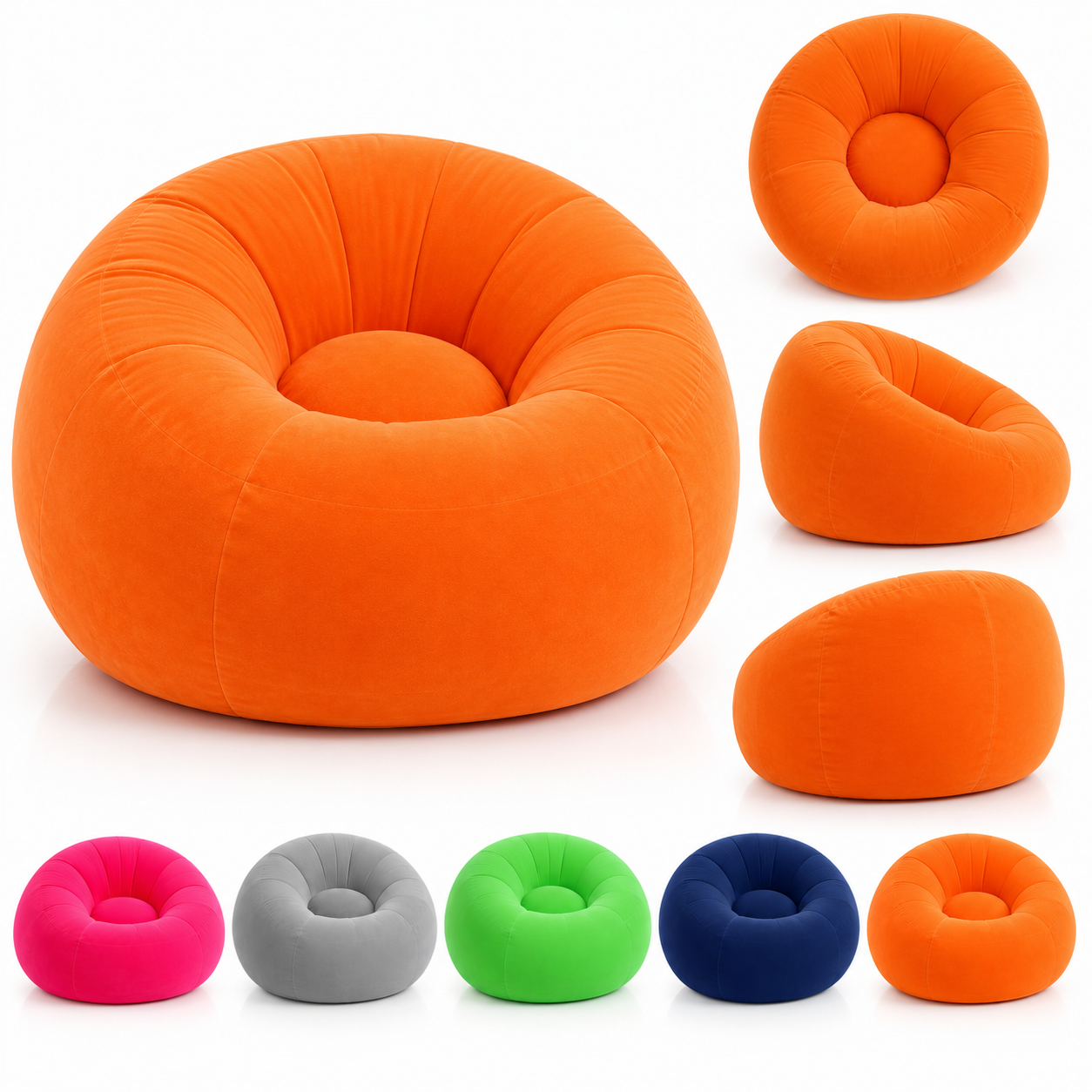 SOFÁ INFLABLE PARA DESCANSO 110 X 85 CM - 2