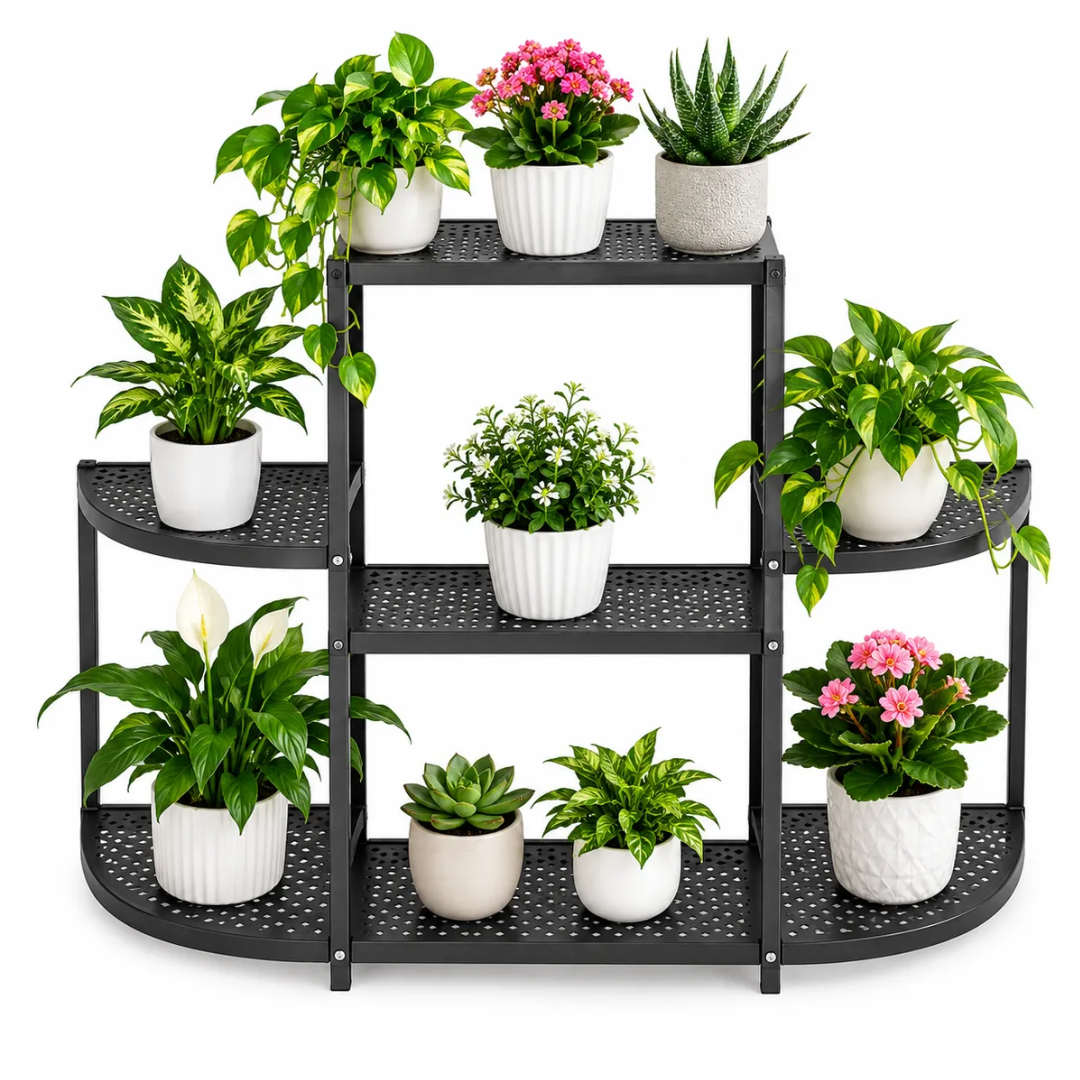 ORGANIZADOR MACETERO DE PARED 99 X 63 CM PARA PLANTAS FLOWER FRAME - 1