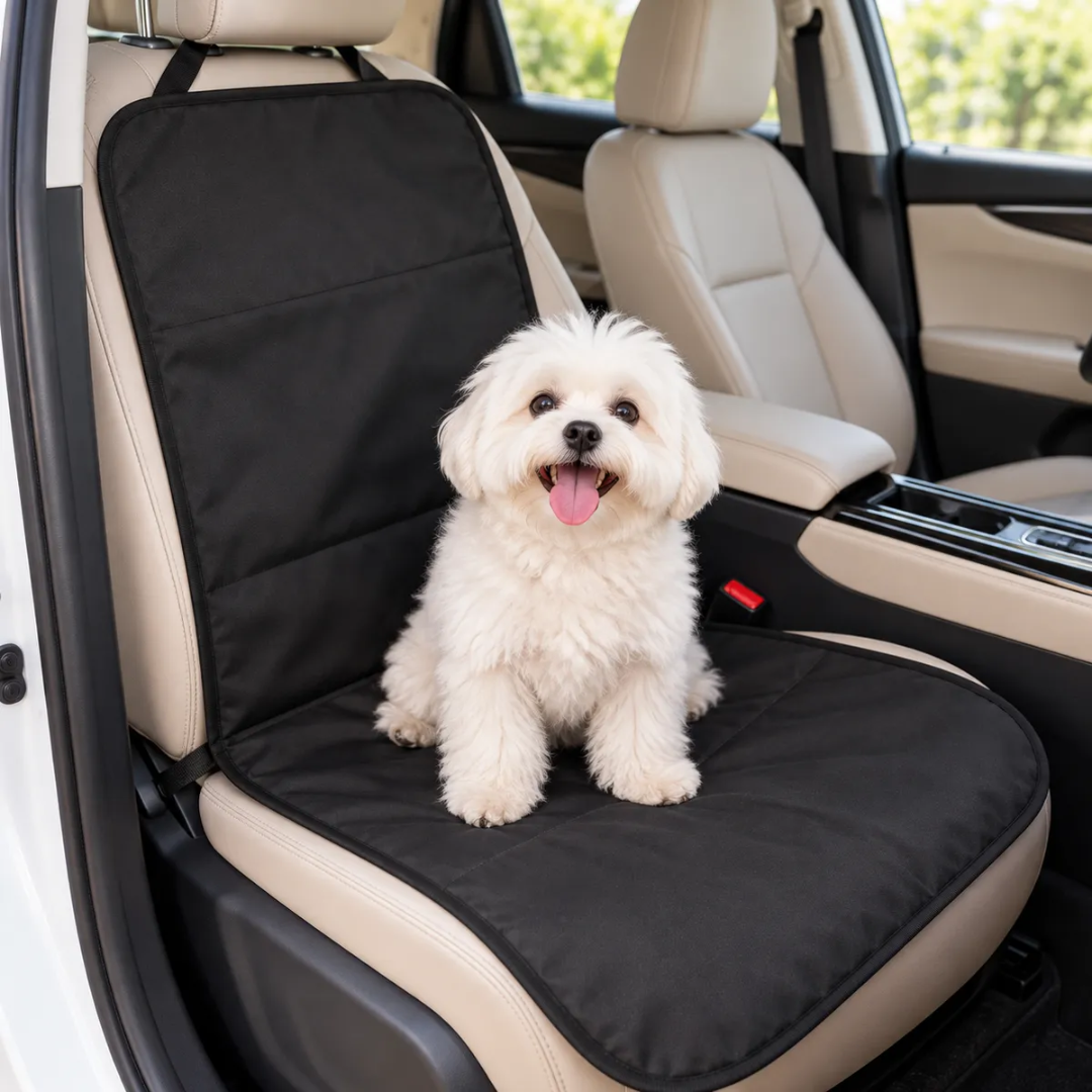 FUNDA PROTECTORA PARA ASIENTO DE AUTO 49 X 106 CM PARA MASCOTAS - 4