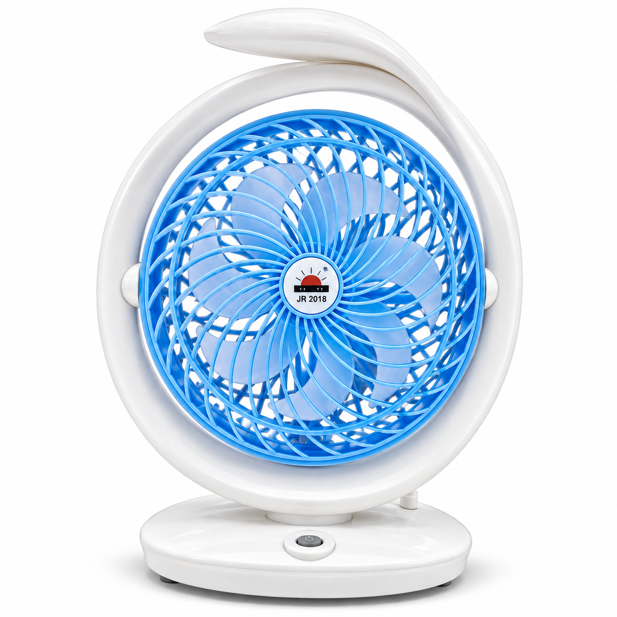 MINI VENTILADOR DE MESA PORTÁTIL 31 X 21 CM CON BASE Y ASA DE TRANSPORTE - 1