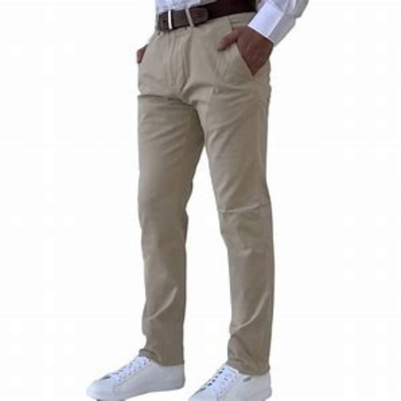 PANTALÓN FORMAL SLIM HOMBRE DRILL - 1