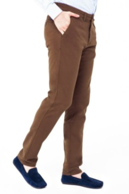 PANTALÓN CASUAL SLIM HOMBRE DRILL COMFORT - 1