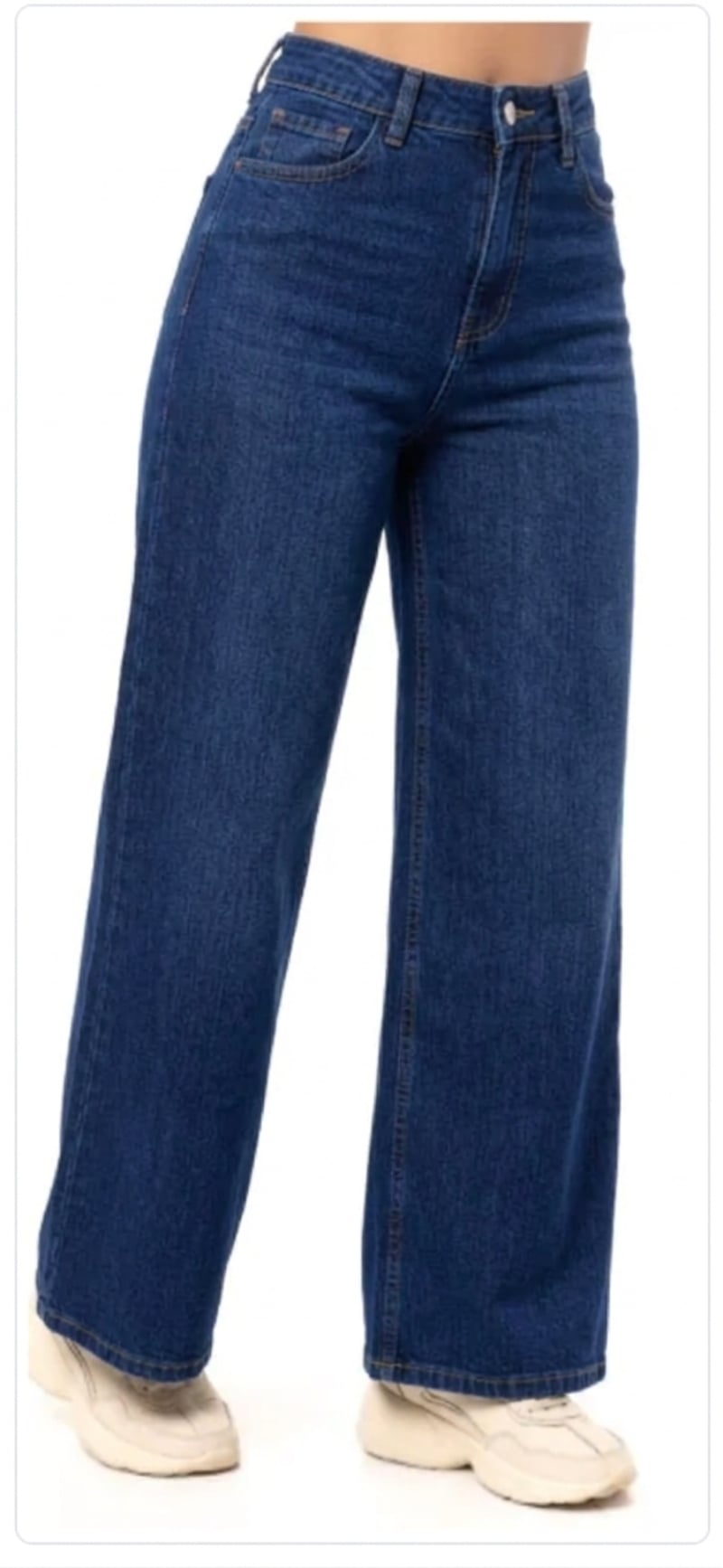 PANTALON JEAN WIDE LEG PARA MUJER - 1