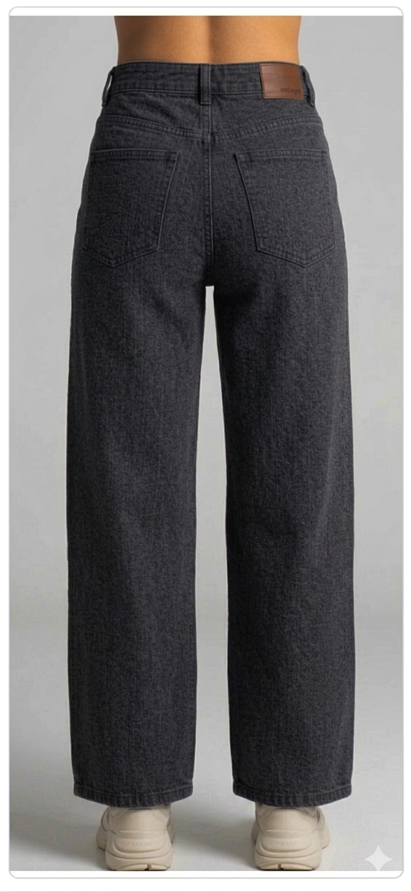 PANTALON JEAN WIDE LEG PARA MUJER - 2