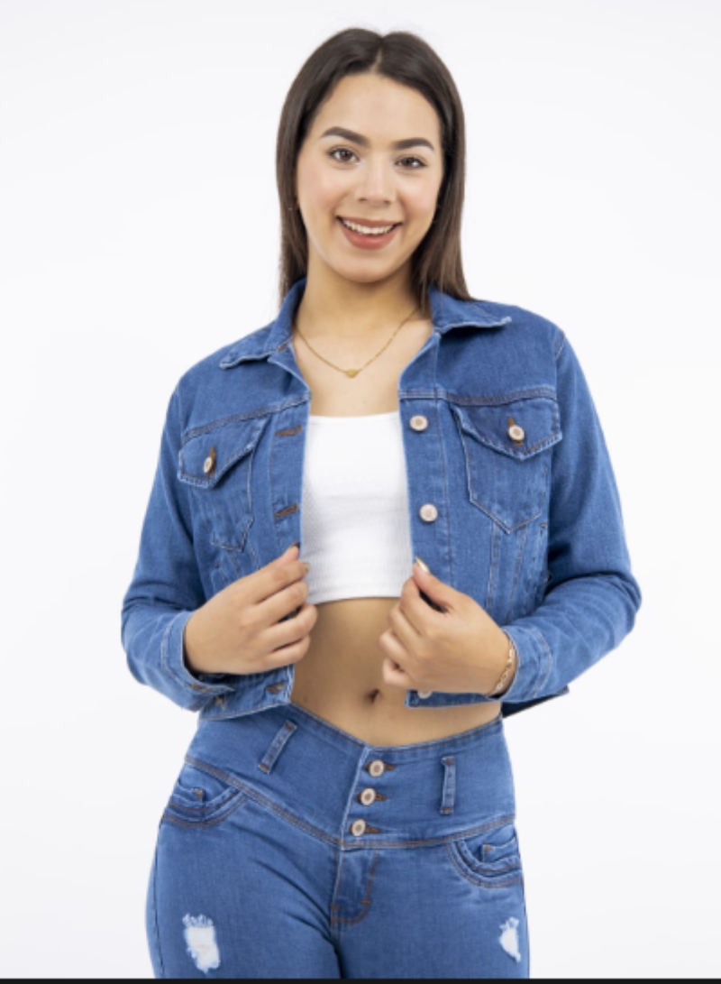 CASACA JEAN CLASICA FIT - 2