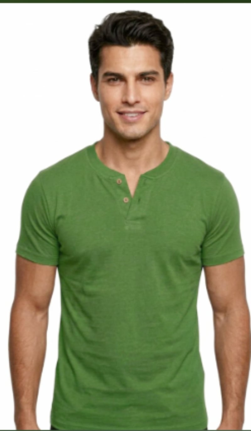 POLO PARA HOMBRE SLIM FIT CUELLO V - 1