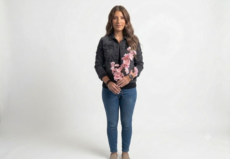 CASACA JEAN CLASICO FIT - 1