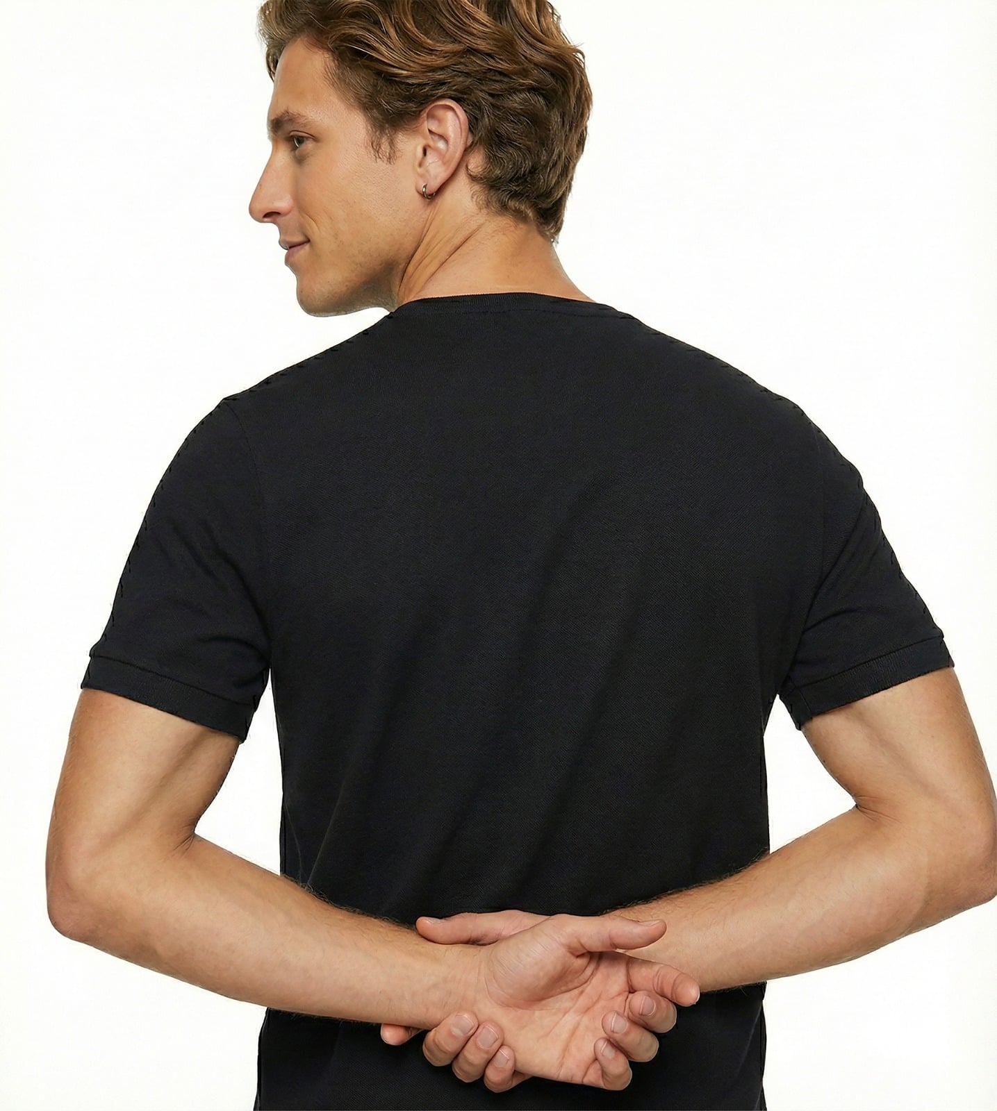 POLO PARA HOMBRE SLIM FIT CUELLO REDONDO - 2