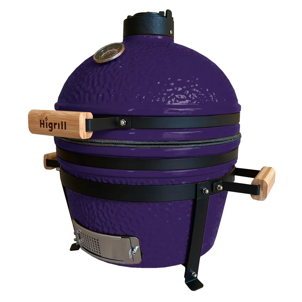 KAMADO HIGRILL K16-BS NEGRO BRILLANTE 16' PREMIUM XS BLACK STONE - 3